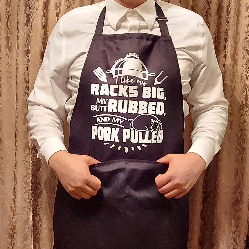 Apron, bbq apron. Birthday